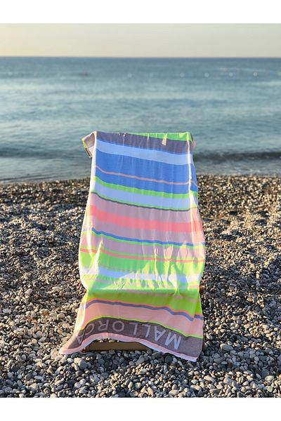 Homebiente Πετσέτα παραλίας 155x80 cm Neon Mallorca Cotton Loincloth