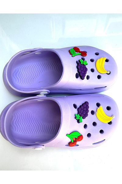 EVAN EVA Women's Eva High-Sole Hospital Nurse Doctor Sea Beach Pool Comfortable Slippers Sandals - Purple