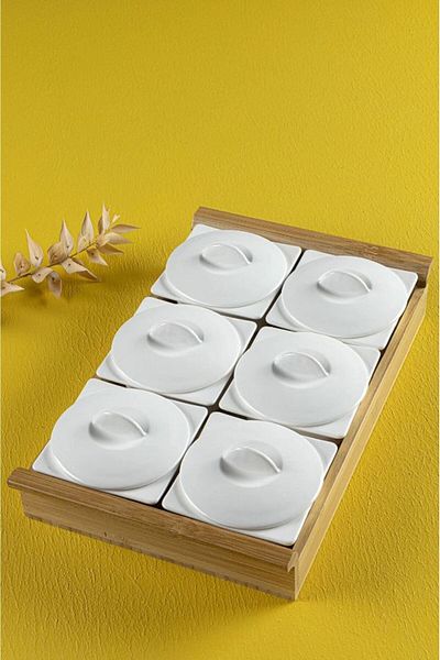 Rossel Premium Herme 6 Pieces Breakfast Set DC.TR-3207