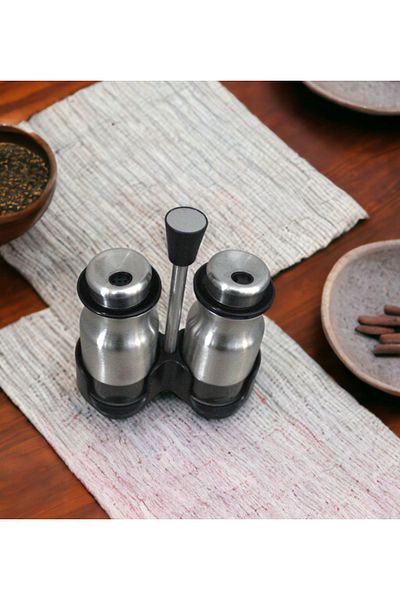 Rossel Premium Metal 2-Piece Spice Rack -10761