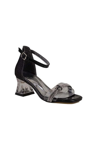 Trend Adımlar Pantofi clasici cu o singură bandă Black Stone pentru fete