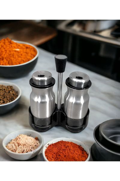 Rossel Premium Metal 2-Piece Spice Rack -10761