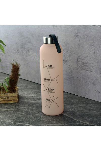 Tohana H2o Frosted Glass Flask 600 ml H2o88665-p