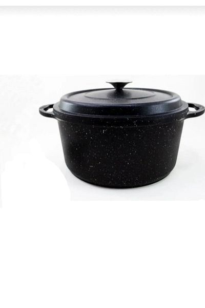 Rossel Premium Glory Deep Pot Cast Black 20 Cm