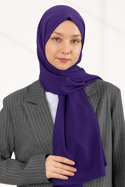 hijabchi Imported Medina Silk - Purple