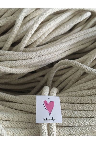 Makromİps أرخص حبل مكرامية (10 أمتار) يمكن زراعة سلة حبل الخصلة المائية من قش الجوت COGUSTU ROPE WEAVING