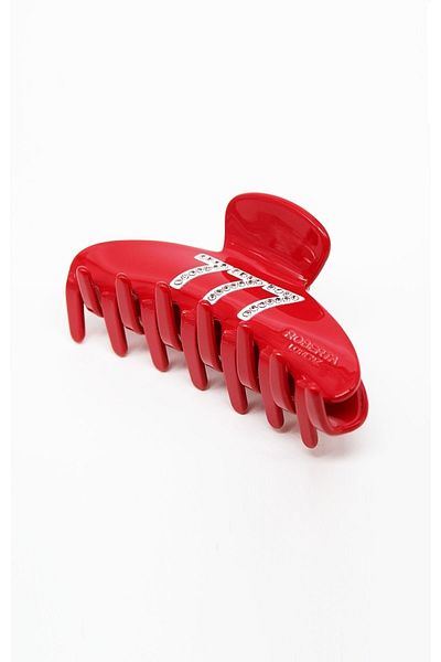 Roberta Lorenz 777 Jewelled Red Latch Buckle Bringing Luck, Bone Material