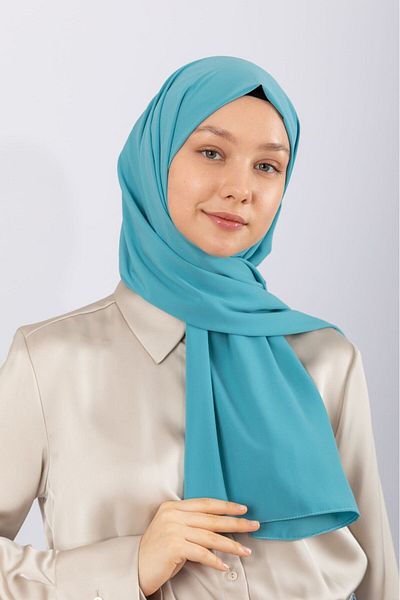 hijabchi Imported Medina Silk - Turquoise