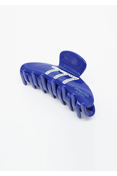 Roberta Lorenz 777 Stretchy Blue Latch Buckle with Stones, Quality Bone Material