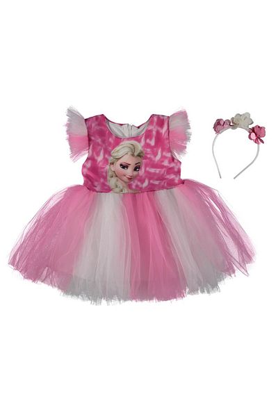 falcomini Barbi Printed Girl's Dress - 1/8
