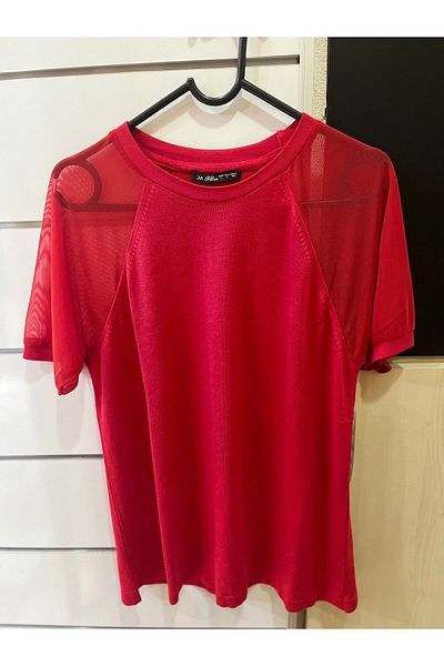 lilyum Chiffon Blouse - Shoulder Detail