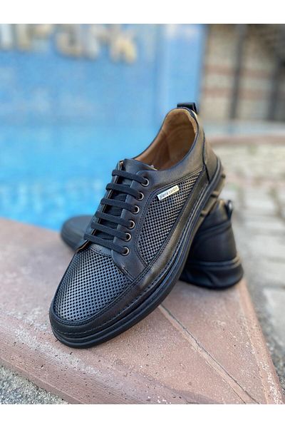 Pierre Cardin Ανδρικά παπούτσια casual PİERRE - 100% δέρμα, σόλα Cardinşik και Ortabetic, Comfy 6718