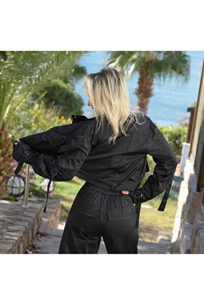 RE DESIGN Saten Görünümlü Ceket