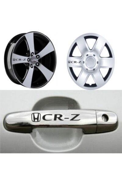 TSC Cr-z Door Rim Sticker - 8 Pieces Adhesive Set
