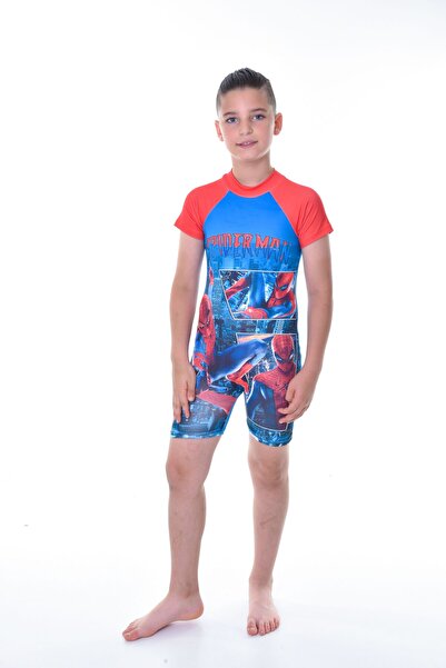 Rs Ramuni Erkek Çocuk Tulum Deniz Havuz Mayosu, Batman, Sonic, Hulk