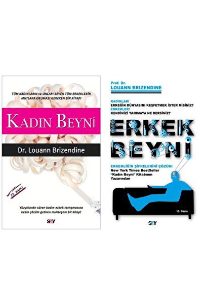 Say Yayınları Kadın Beyni - Erkek Beyni - 2'li Set
