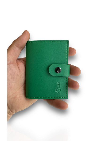 Roan Vegan Transparent Card Holder & Wallet Δερμάτινη εμφάνιση Εγχώριας παραγωγής 10 τμχ με διάφανες και τσέπες για κάρτες!