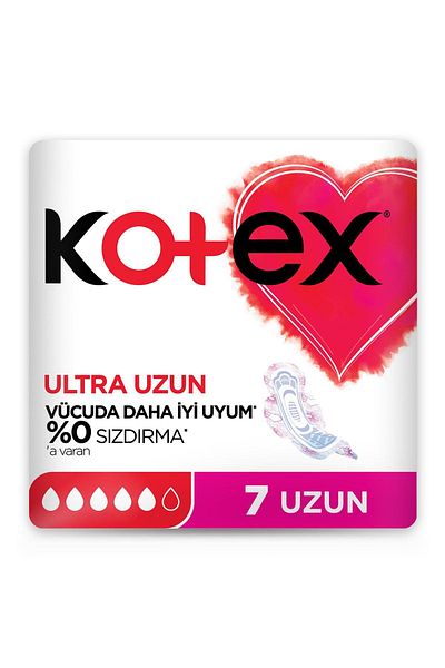 Kotex Ultra Long Sanitary Pads 7 x 8 Pieces