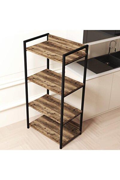 Yesst Delta Mutfak 4 Raflı Ceviz