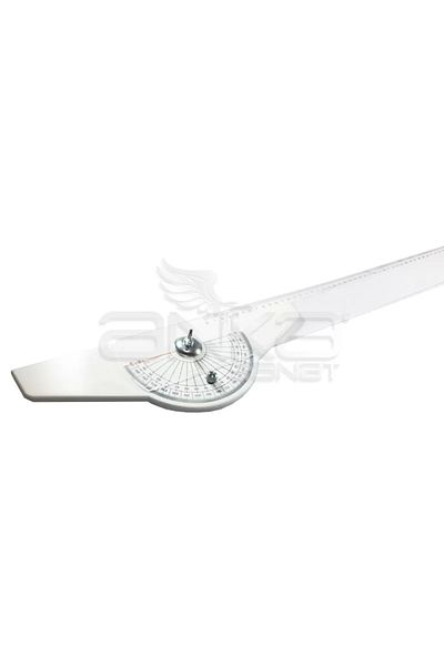 HATAS T Ruler with Movable Head Thin Bizote 75cm