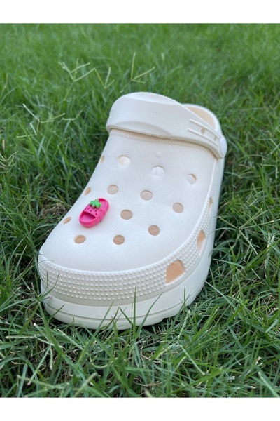Crocs Çilekli Terlik Süsü Üç Boyutlu/3D Crocs Charm/Jibbitz