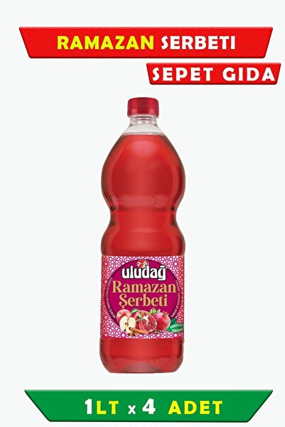 Uludağ Ramazan Şerbeti 1 Lt X 4 Adet