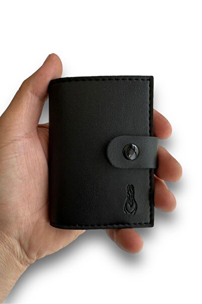 Roan Vegan Transparent Card Holder & Wallet Leather Look Domestic Production 10 Pieces Transparent with Card Pockets!