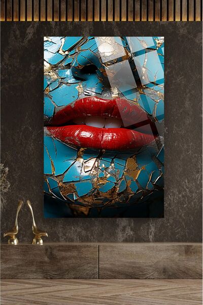 TAULART Tablă de sticlă de înaltă definiție, temperată, de lux, de 4 mm, cu a...