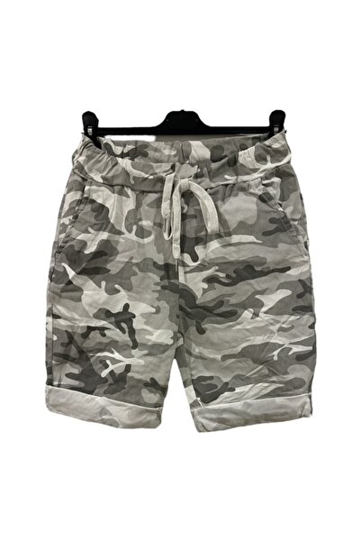 PHUTİ COLLECTION Camouflage Shorts - Italian Design