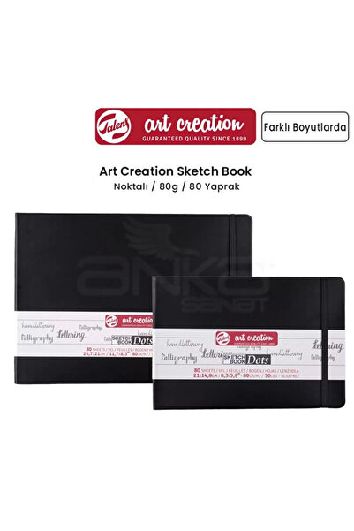 Talens Art Creation Dot Sketch Book Nokta Izli Çizim Defteri Yatay 80 Yaprak 80g