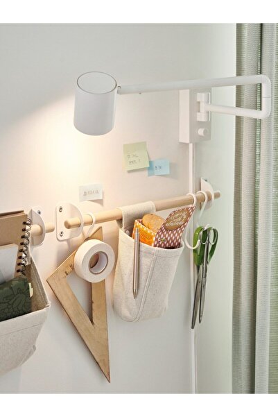 IKEA Nereby 40 Cm Masif Ahşap Duvar Rayı