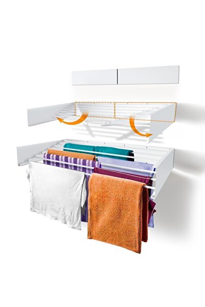 Urban Nouk LuxeDry Duvara Monte Estetik ve Pratik Dayanıklı Metal Malzemeli Ç...