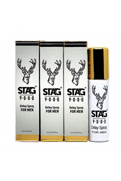 BayCazip Stag 9000 Sarı Kapak 3lü Set