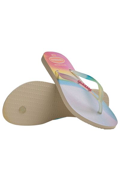 Havaianas Hav. Slim Metallic Rainbow Beige