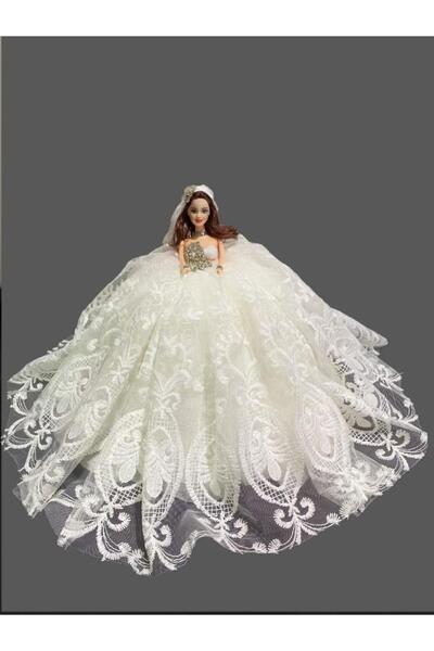 Diji Baby Gelinlikli Oyuncak Bebek 25 cm Özel ve El Yapımı