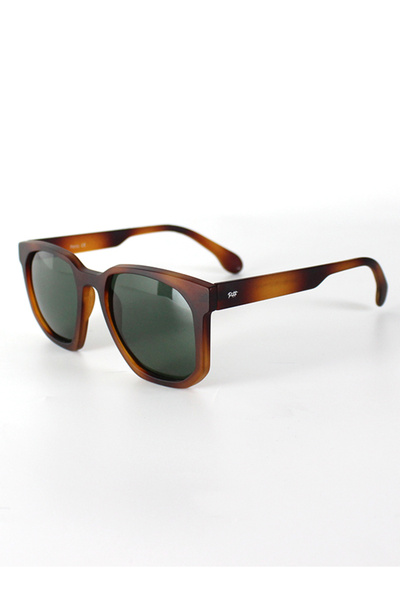 PETİTO CHARLES MATTE VİNTAGE LEOPARD GREEN UNİSEX GÜNEŞ GÖZLÜĞÜ (52-22-145)