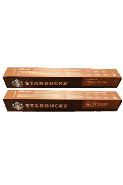 Starbucks House Blend Lungo كبسولة القهوة 10 قطع X2 صندوق سلسلة خاصة