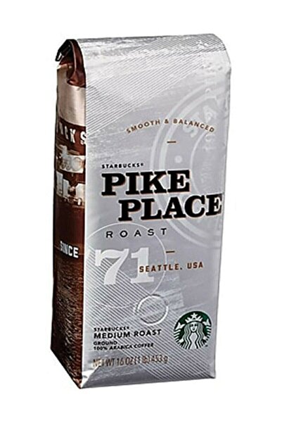 Starbucks Pike Place 250 Gr French Press Için Öğütülmüş Filtre Kahve