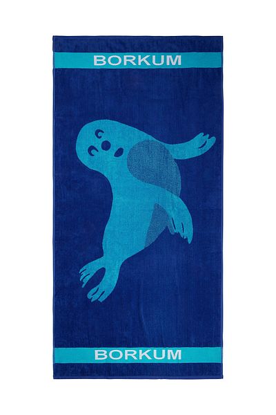 SCHIETWETTER Strandhandtuch "robbe" 180x88cm