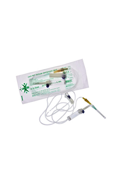 Haspet İnfüzyon Seti Serum Seti 100 Adet