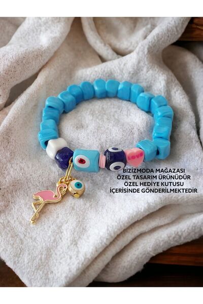 bizizmoda Cam Bodrum Boncuk Charm Murano Nazar Boncuk Bileklik Nazar Boncuklu Bileklik