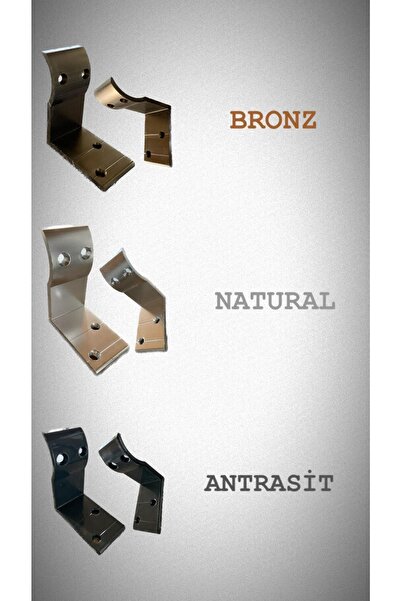 tekpa Alüminyum Korkuluk Küpeşte Boru Tutucu L Ayak