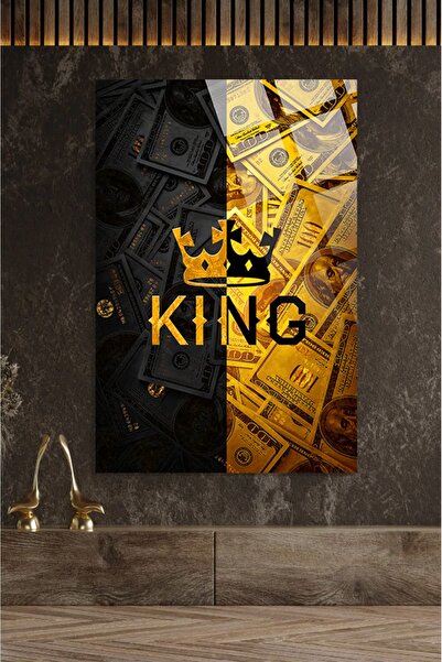 TAULART King Kral Para 4mm Tabla de lux din sticlă temperată de înaltă defini...