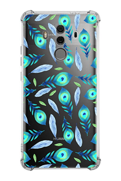 PrintiFy جراب PrinriFy Huawei Mate 10 Pro متوافق مع Evil Eye Bead 3 مطبوع وشف...