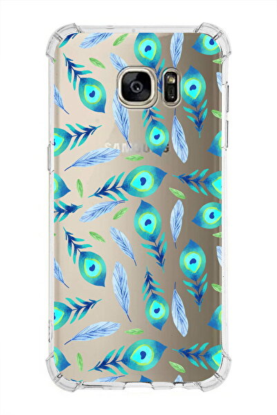 PrintiFy جراب PrinriFy مضاد للصدمات متوافق مع هاتف Samsung Galaxy S7 Edge مع ...