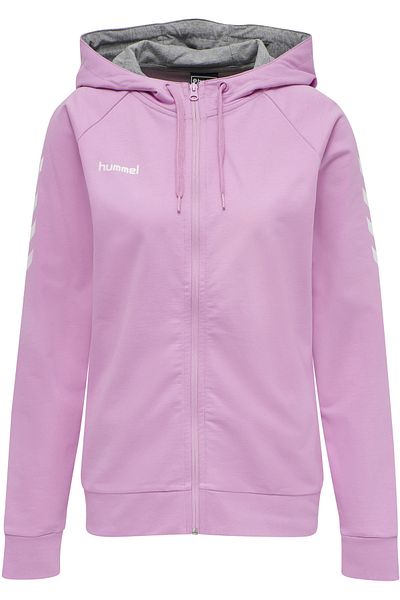 hummel HMLGO BAUMWOLLE ZIP HOODIE DAMEN