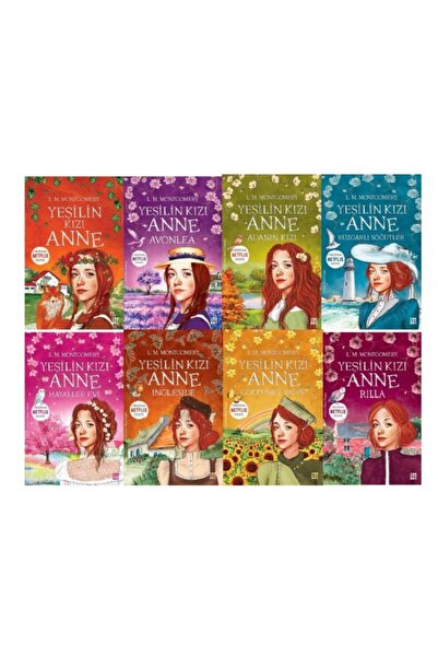 dokuzyayinlari Yeşilin Kızı Anne 8 Kitap Set