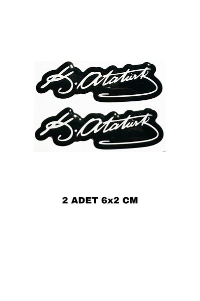 Phoenix Phoenix Sticker - Mustafa Kemal Atatürk Signature