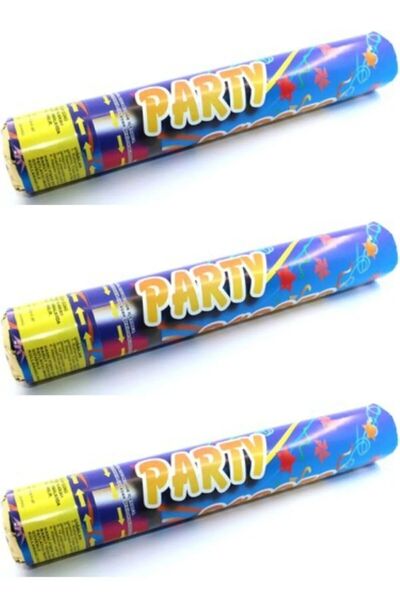 Masal Şekerleme Konfeti 30 cm Renkli - Kolay Kullanımlı 3 Adet