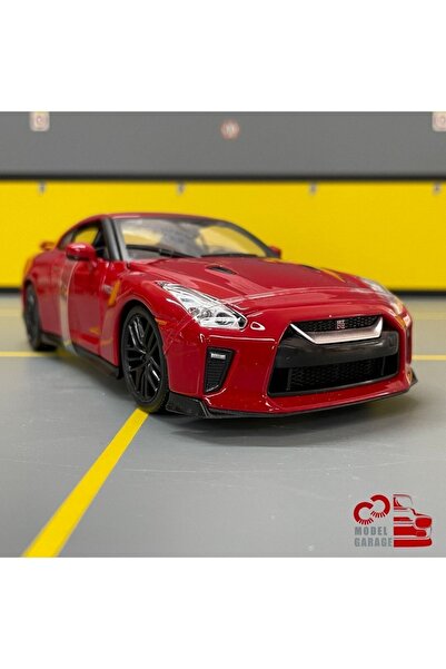 Burago Nissan Gt-r R35 2017 1/24 Ölçek Diecast Metal Model Araba